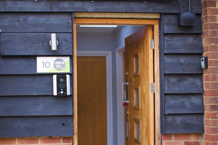 The entrance to MK18 Medical